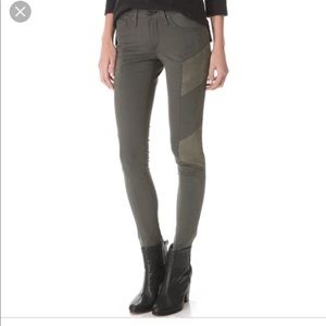 Rag & bone leather Halifax legging